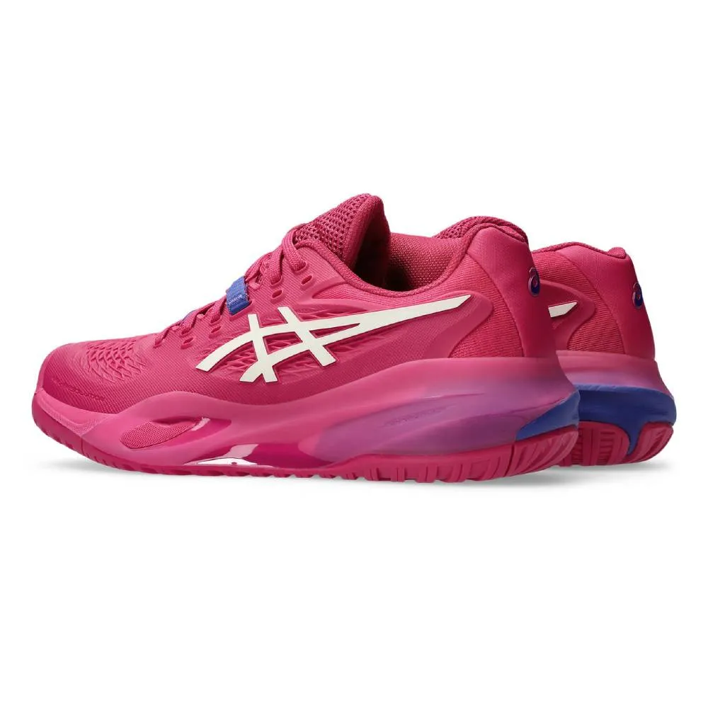 Tread Sole Asics Gel Resolution X Women's Tennis Shoe (Bright Rose/Cream)