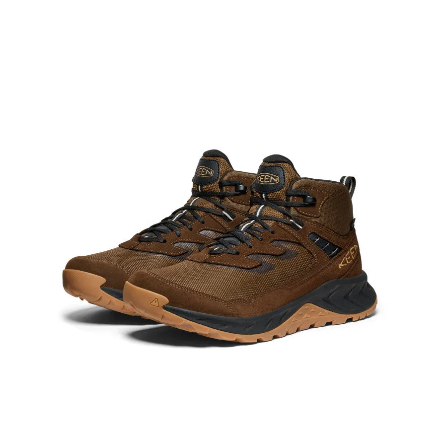 Men's Hightrail Waterproof Hiking Boot  |  Dark Earth/Oak Buff Weather Resistance