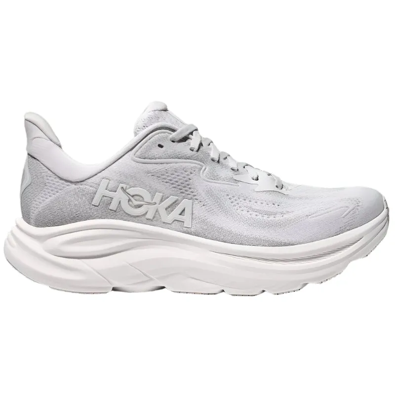 wide widths indoor track running gear HOKA Clifton 10 B Womens Running Shoes