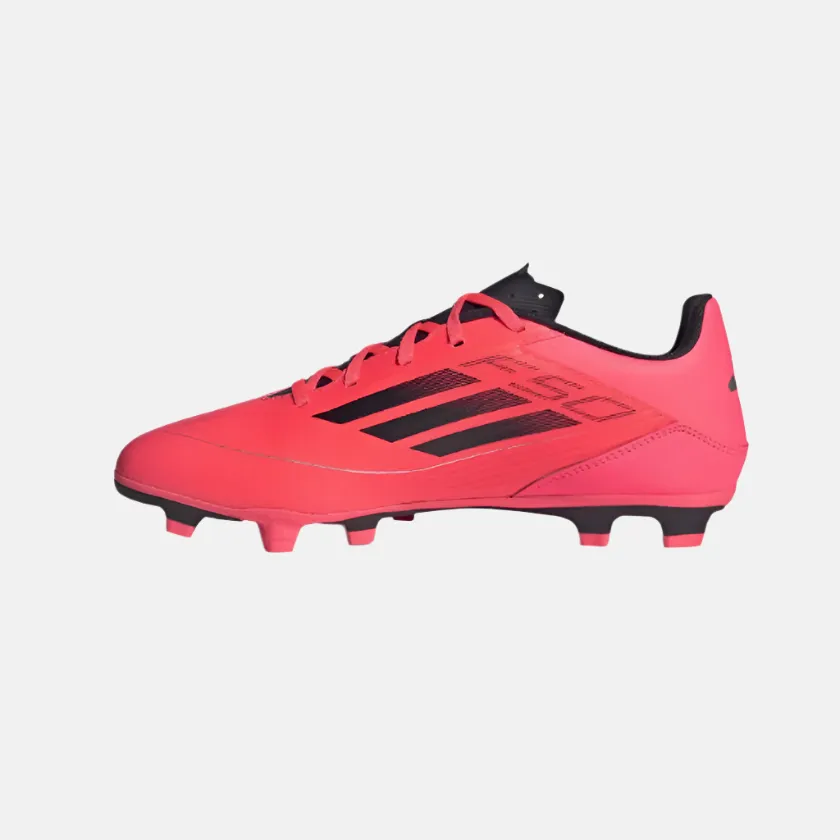 Adidas F50 Club FXG Unisex Football Shoes -Turbo/Aurbla/Platinmet Foot Energy