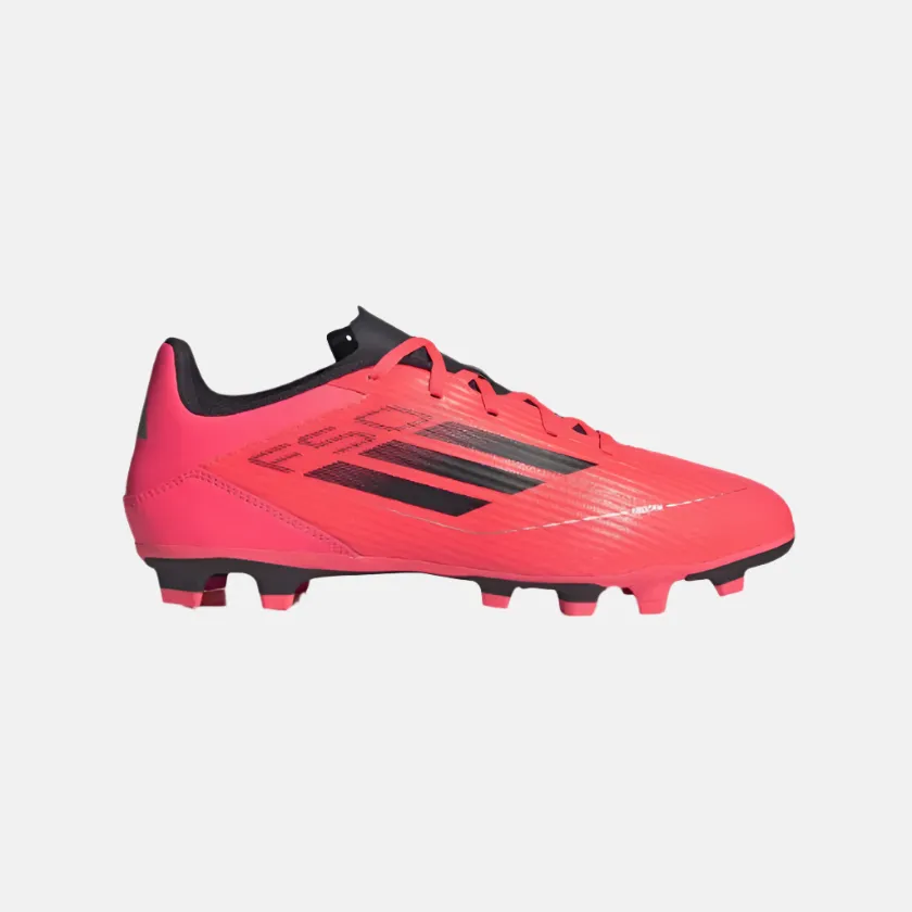 Adidas F50 Club FXG Unisex Football Shoes -Turbo/Aurbla/Platinmet Cushion Arch