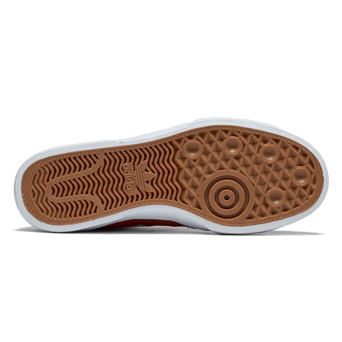 Adidas Court Tns Premiere Shoes - Rubber/Ftwr White/Gum Four Washable