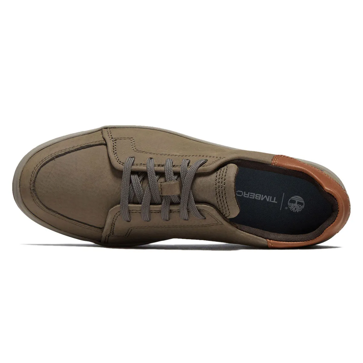 Anti Odor Treatment Performance Comfort Timberland Emerson Street Low Lace Up Shoes - Medium Grey Nubuck