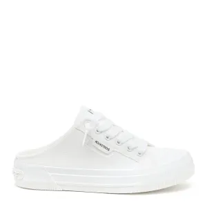 Cheery White Mule Sneaker Sport Luxe
