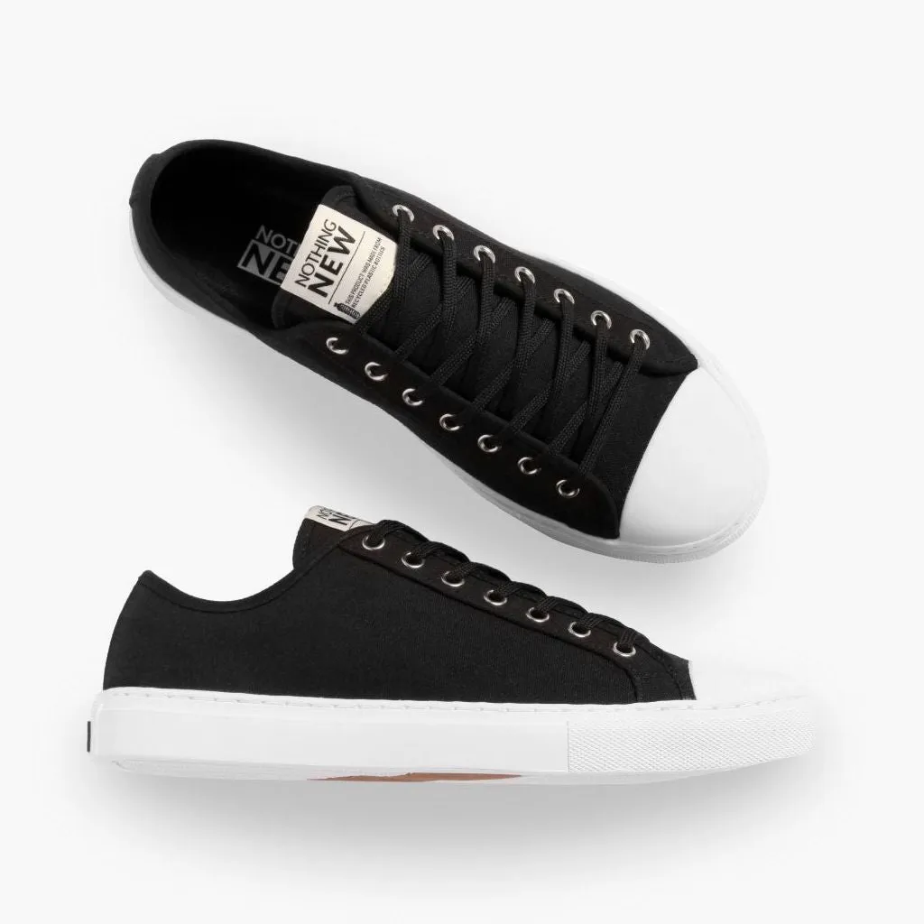 Women's Classic Low Top | Black x White Marathon Day Step Right