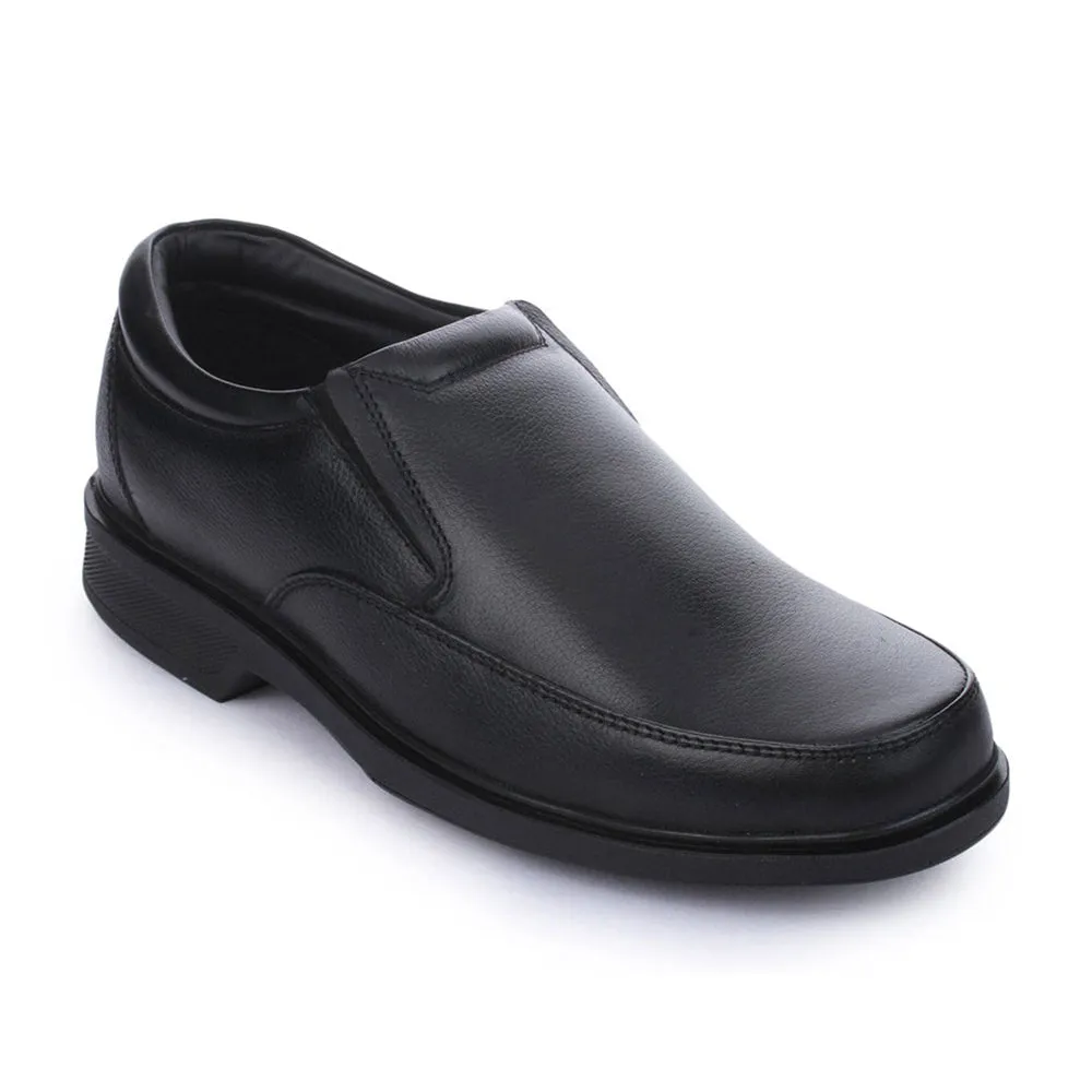 Healers Formal (Black) Slip-On Loafers Shoes For Men FL-1413 By Liberty Gym Use