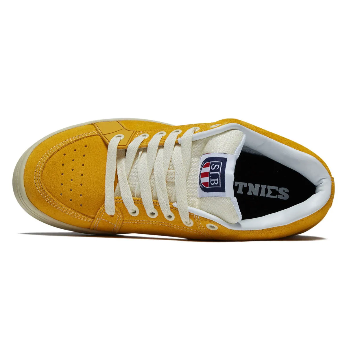 Etnies Sal 23 Shoes - Mustard Sturdy Build Snug Comfort Fit