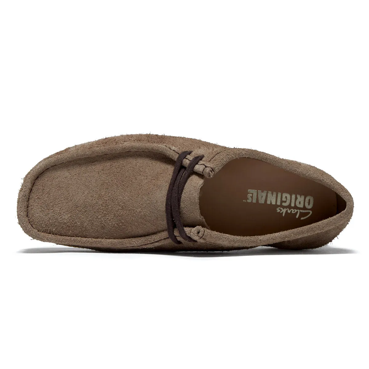 Street Fit Lifestyle Style Clarks Wallabee Shoes - Wolf Suede