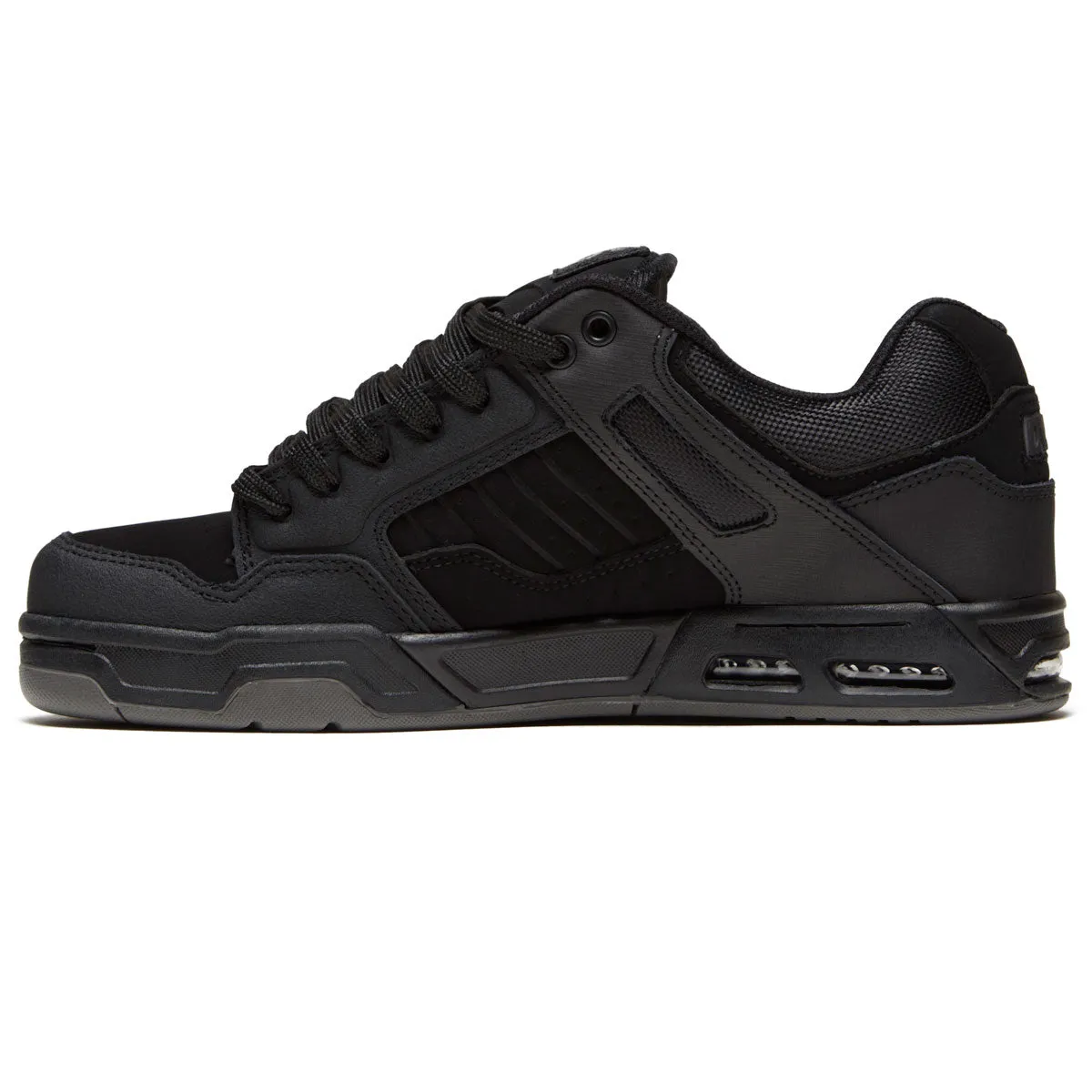 Heritage Look DVS Enduro Heir Shoes - Black/Black Leather