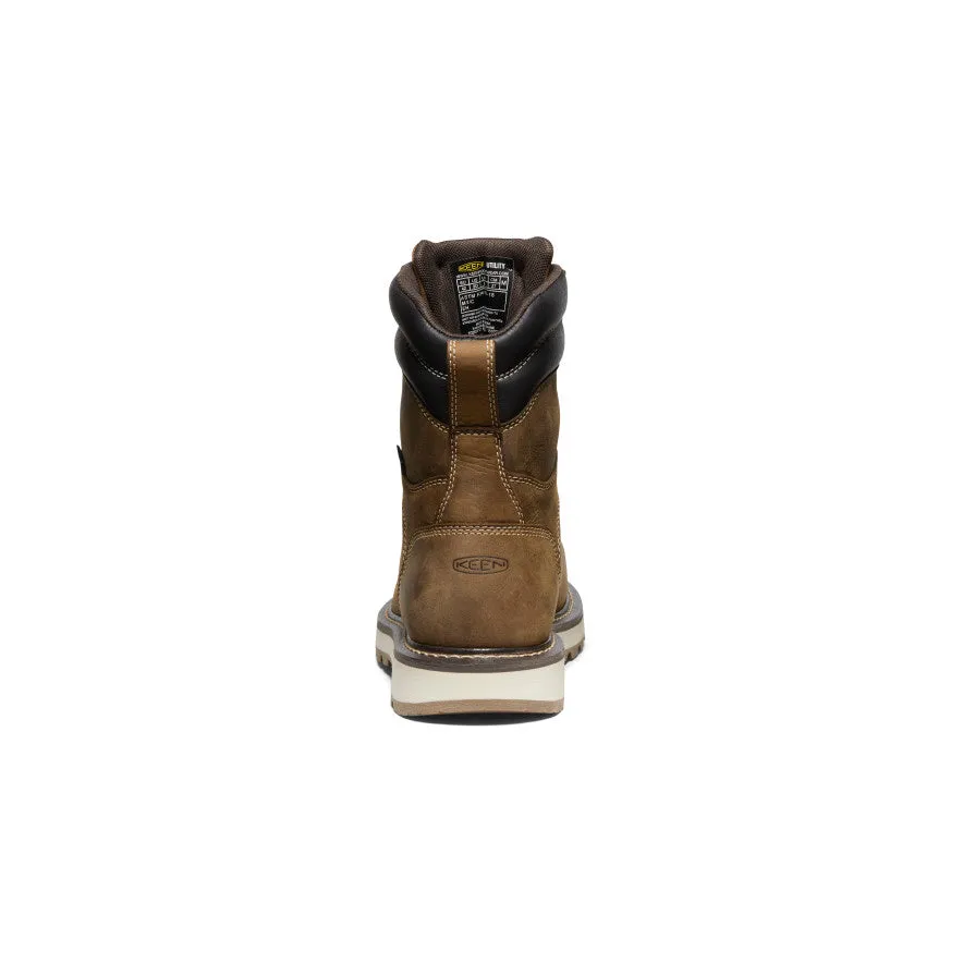 Foot Protection Technology Men's Cincinnati 8" Waterproof 90?? Heel Boot (Carbon Toe)  |  Belgian/Sandshell