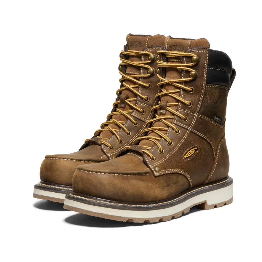 Men's Cincinnati 8" Waterproof 90?? Heel Boot (Carbon Toe)  |  Belgian/Sandshell Downhill Trek