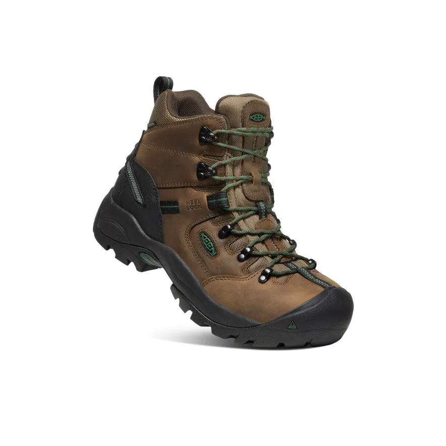Men's Pittsburgh Energy 6" Waterproof Boot (Carbon Toe)  |  Cascade Brown/Greener Pastures All-Terrain Boots Stone Ground