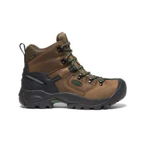 Dry Trail Waterproof Tech Men's Pittsburgh Energy 6" Waterproof Boot (Carbon Toe)  |  Cascade Brown/Greener Pastures