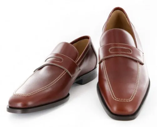 Sutor Mantellassi Caramel Brown Shoes ?C Size: 7.5 US / 6.5 UK Street View