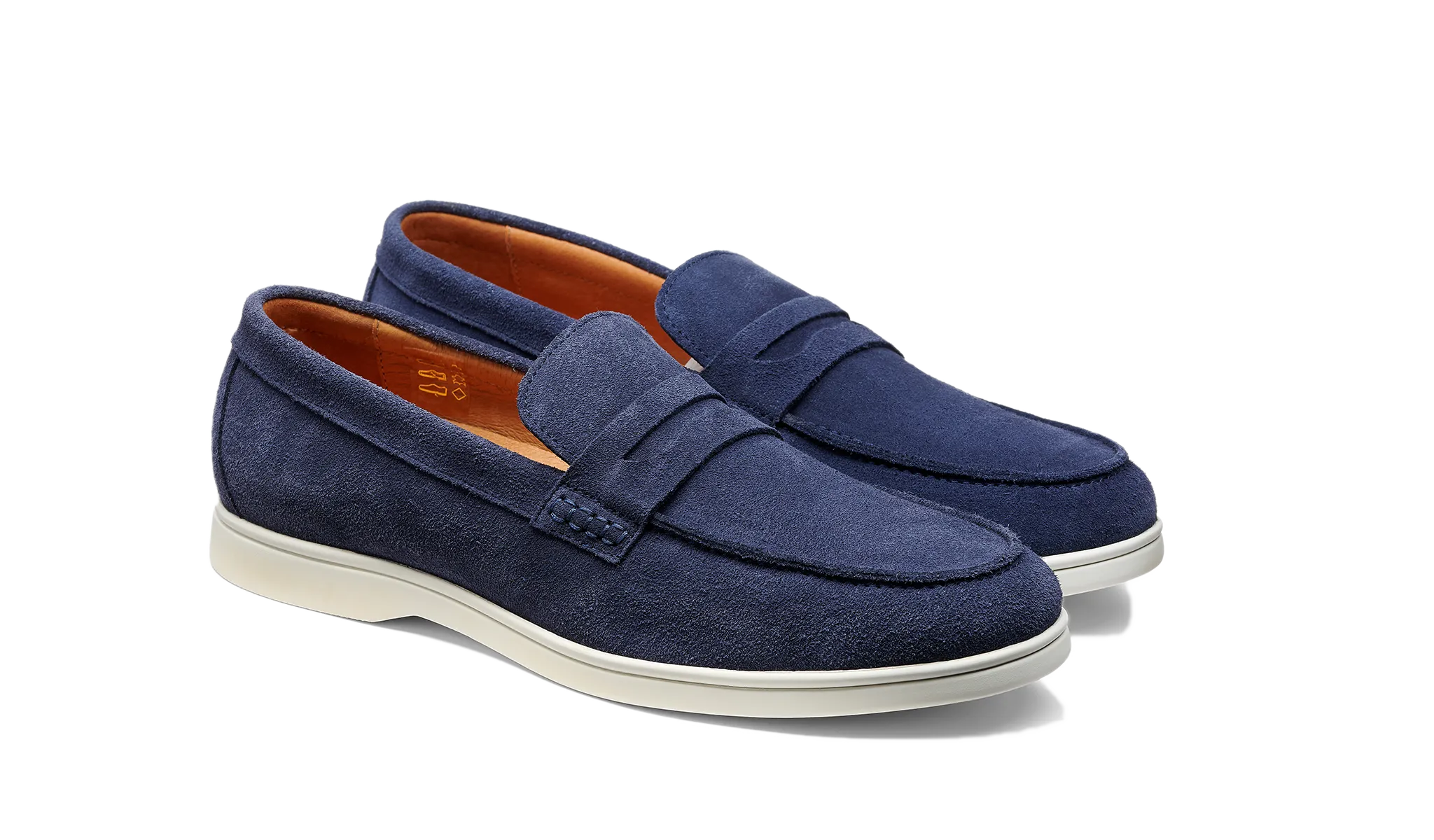 spring fresh Petite Fit Santiago - Navy Suede White Sole