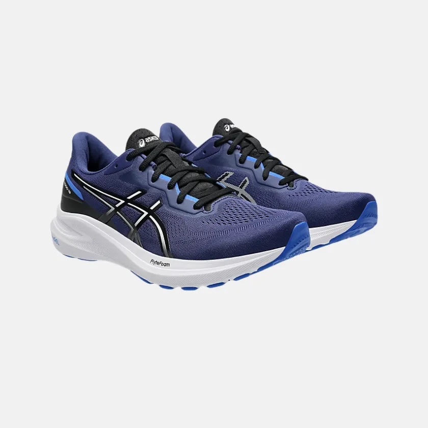 ASICS GT-1000? 13 Men's Running Shoes - Indigo Blue/White flexible - sole shoes Speed work