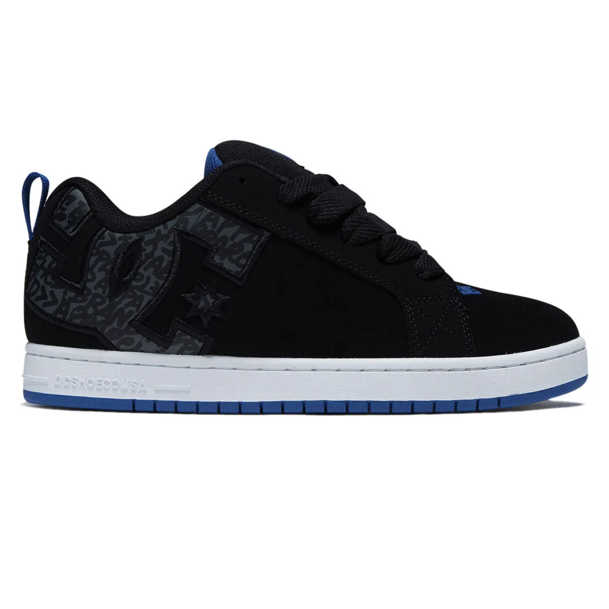 Pro Comfort DC Court Graffik Shoes - Black/Blue