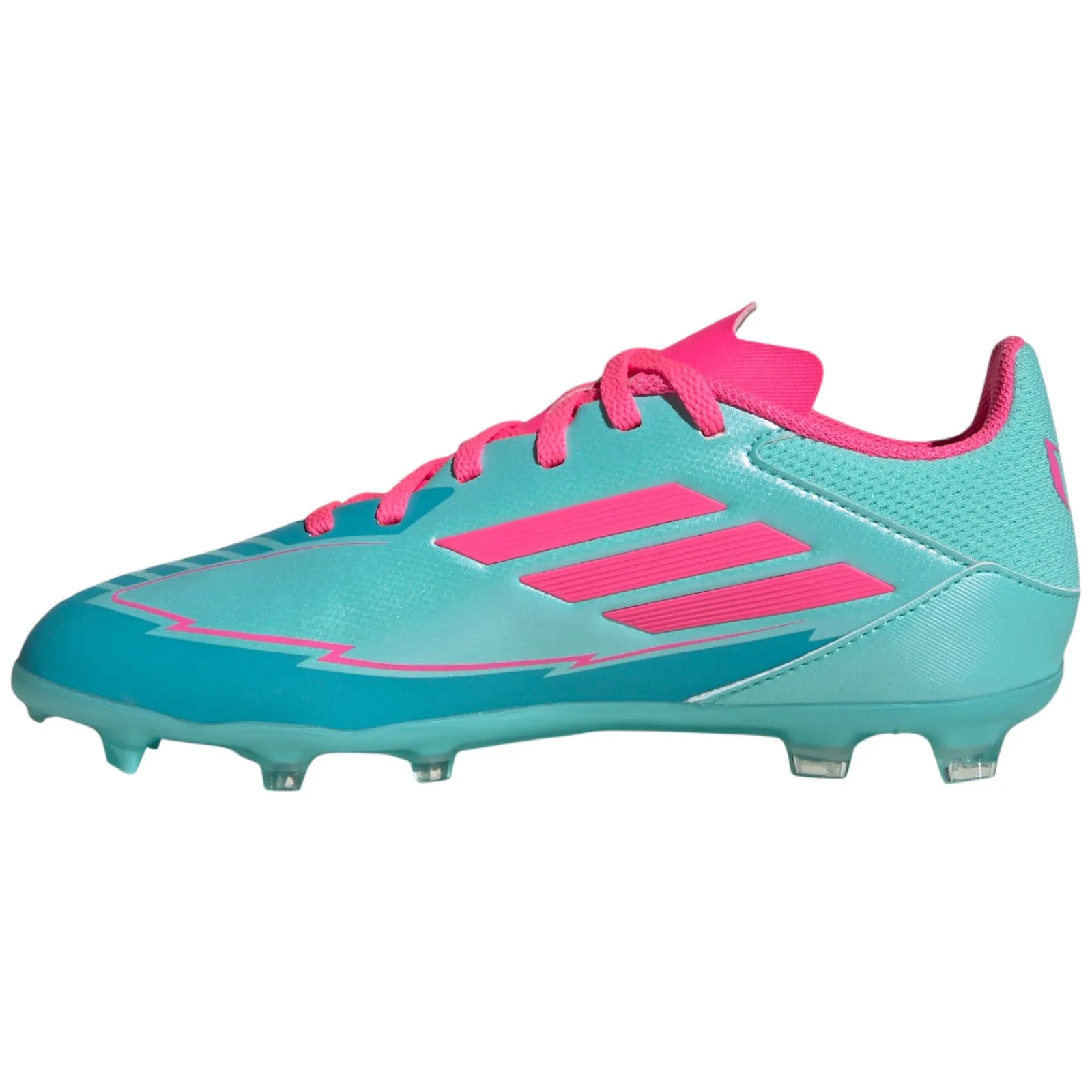 adidas F50 League Kids Firm/Multi-Ground Messi Football Boots Field Vision Play Session