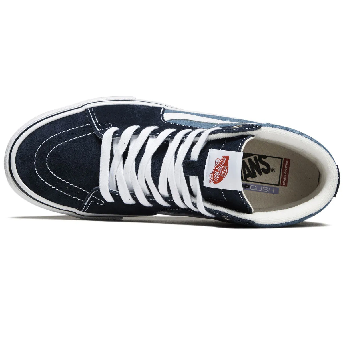 Street Fashion Vans Skate Sk8-Hi Shoes - Navy/White