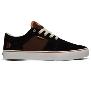 Etnies Barge Ls Shoes - Black/Brown Dynamic Ride Freestyle Ride Fit