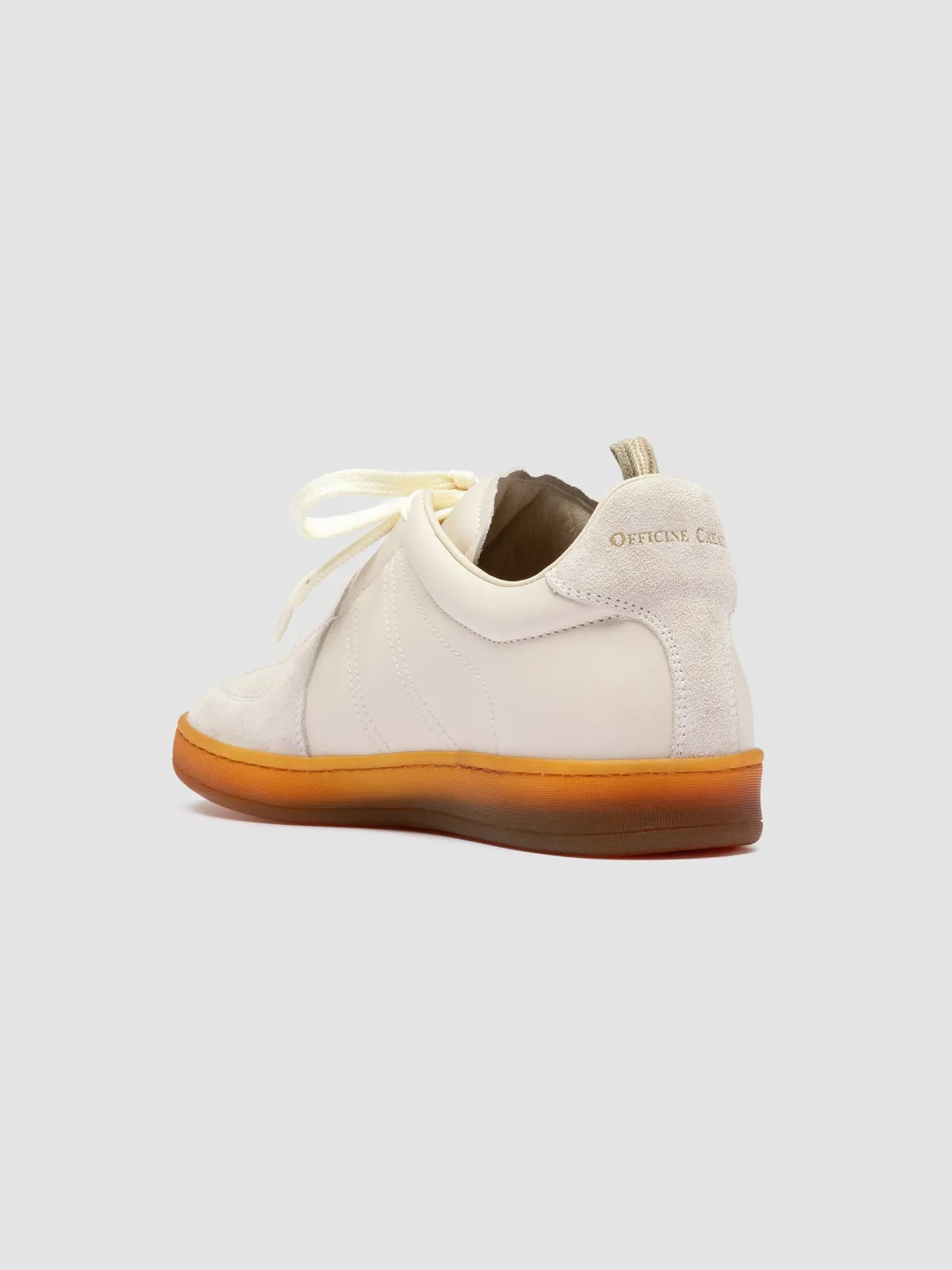 MILITIA 102 - White Leather and Suede Sneakers Video Look