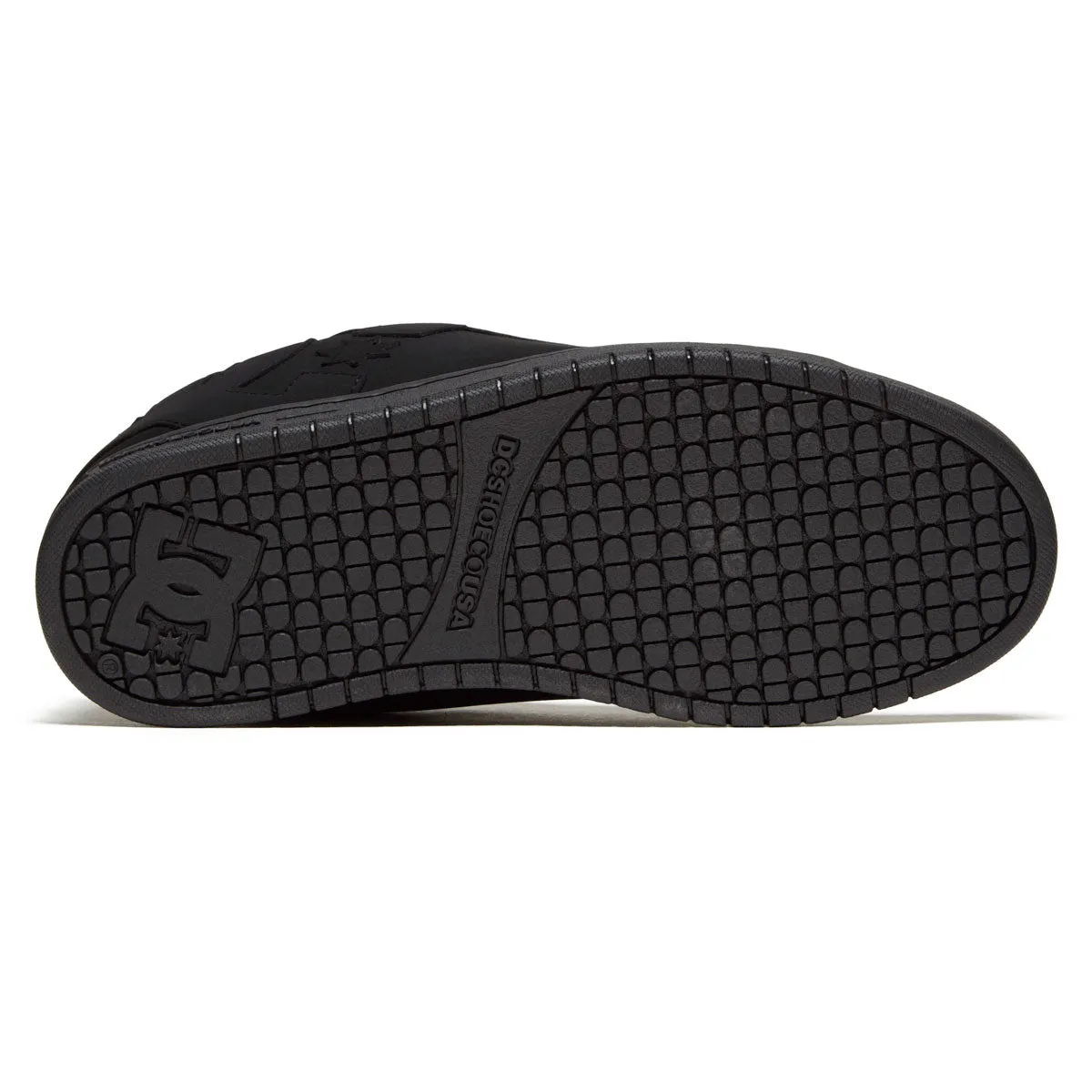 DC Court Graffik Shoes - Black/Black/Black Bounce Control