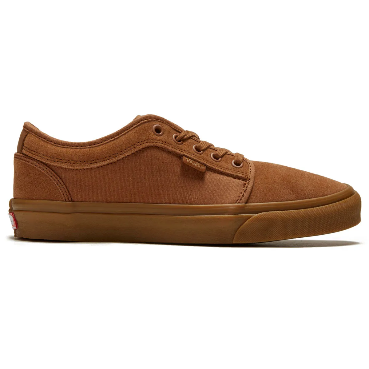 Speedy Ride Vans Skate Chukka Low Shoes - Light Brown/Gum