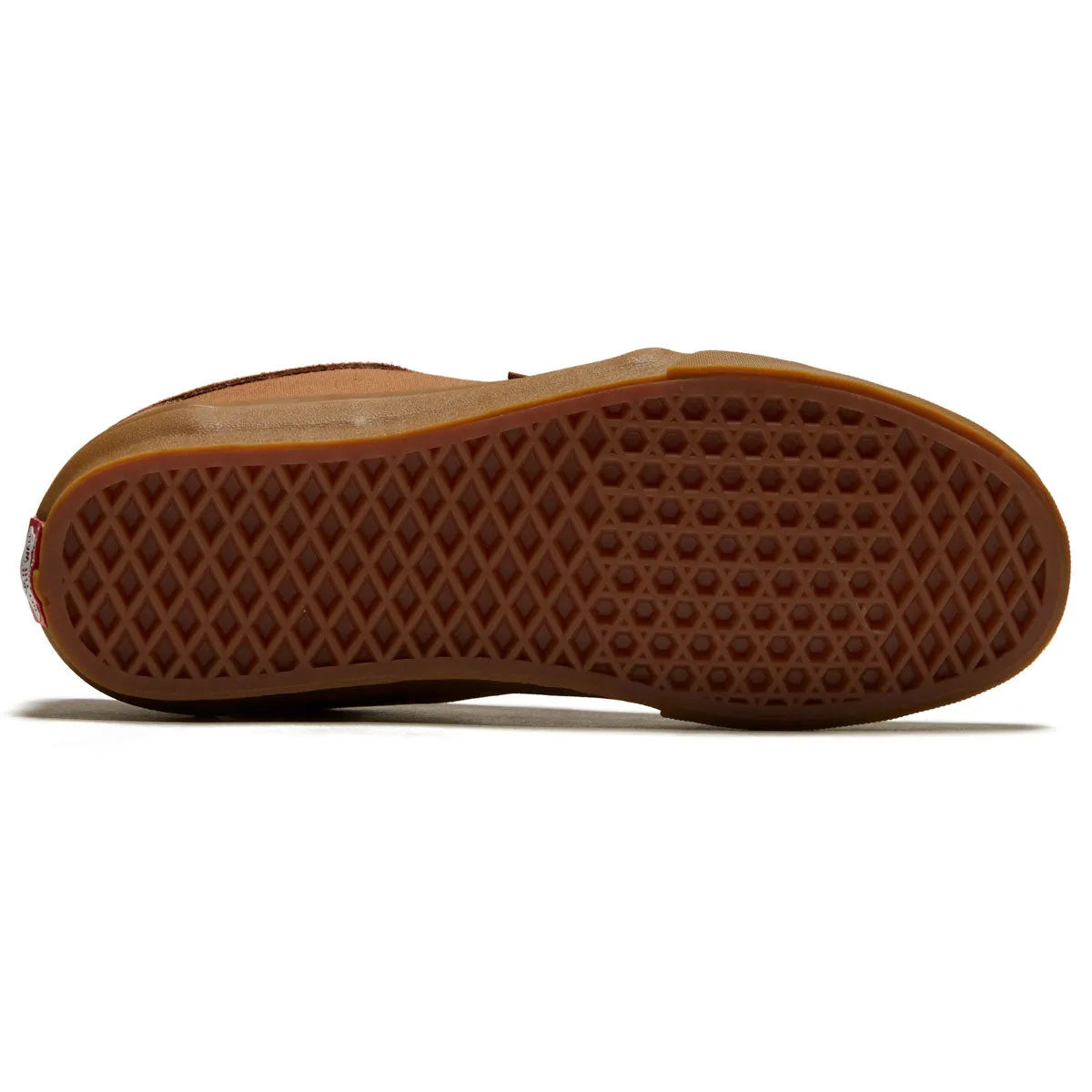 Vans Skate Chukka Low Shoes - Light Brown/Gum Shockproof Midsole