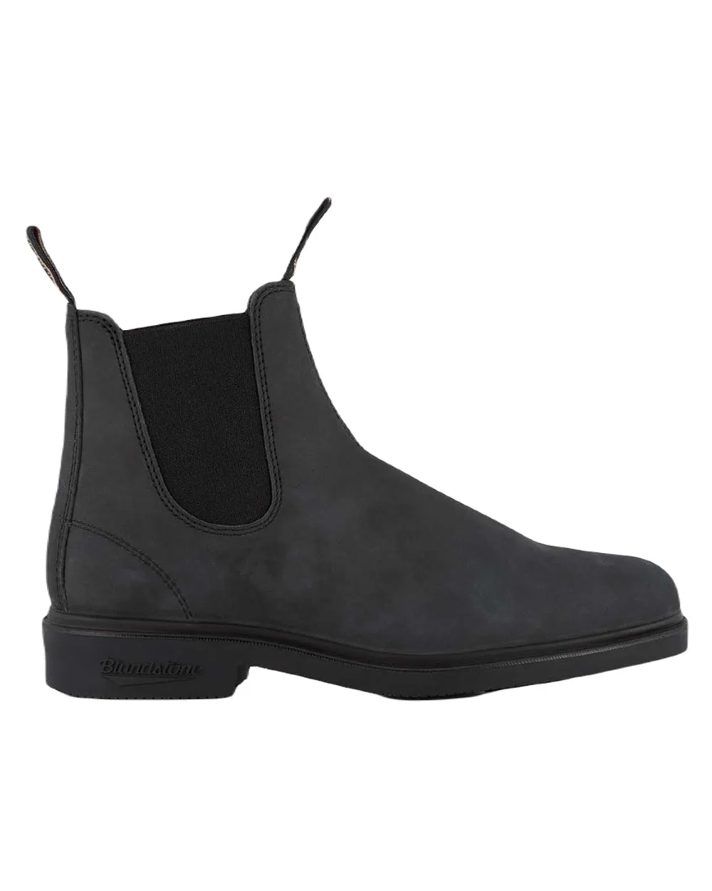 Blundstone 1308 Rustic Black Leather Chelsea Boots Ethical Made Layer Friendly