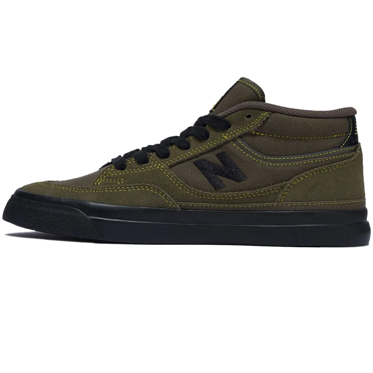 New Balance 417 Villani Shoes - Dark Moss/Black Performance Step