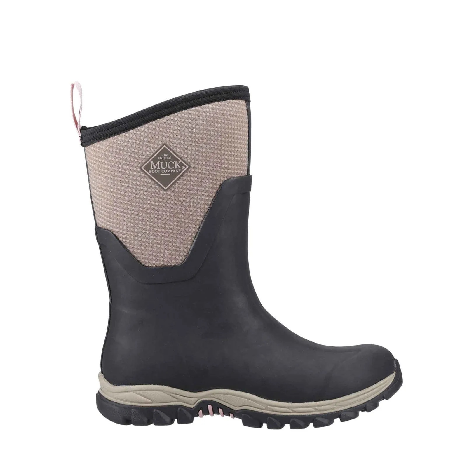 Muck Boots Womens Arctic Sport II Mid Wellington Black Soft Lining All Terrain Fit
