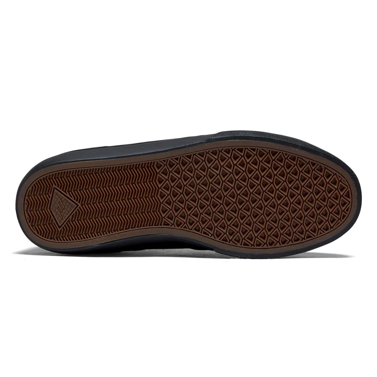 Slip Free Active Flex Emerica Hoban Shoes - Olive/Black