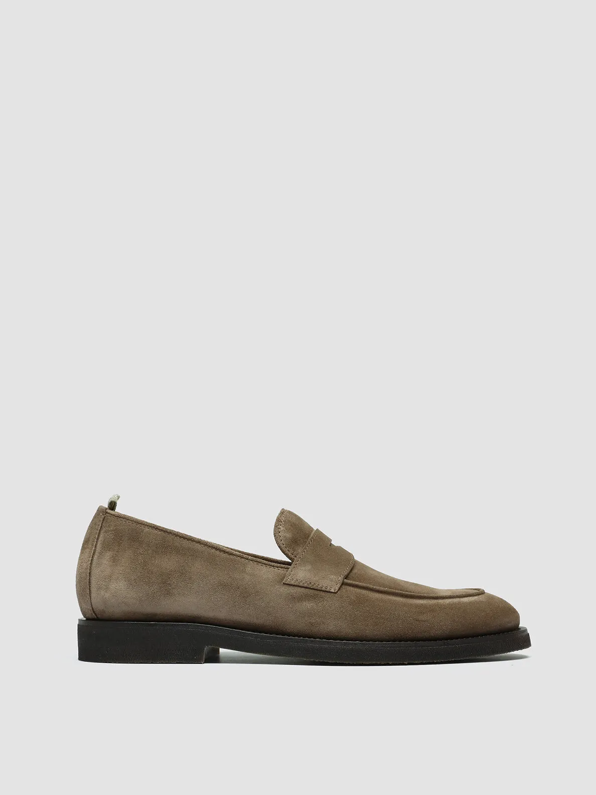 OPERA FLEXI 101 - Taupe Suede Penny Loafers Casual Footwear Fit
