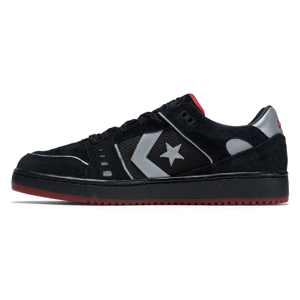 Ankle Form Converse AS-1 Pro Ox Shoes - Black/Red/Red