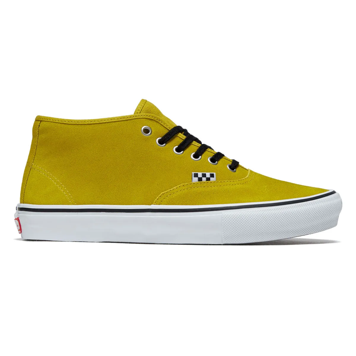 All Day Style Light Traction Vans Skate Authentic Mid Shoes - Heritage Mustard