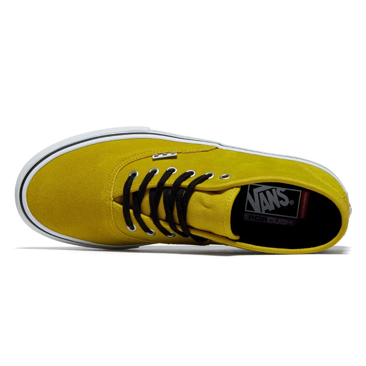 Vans Skate Authentic Mid Shoes - Heritage Mustard Skate Fit