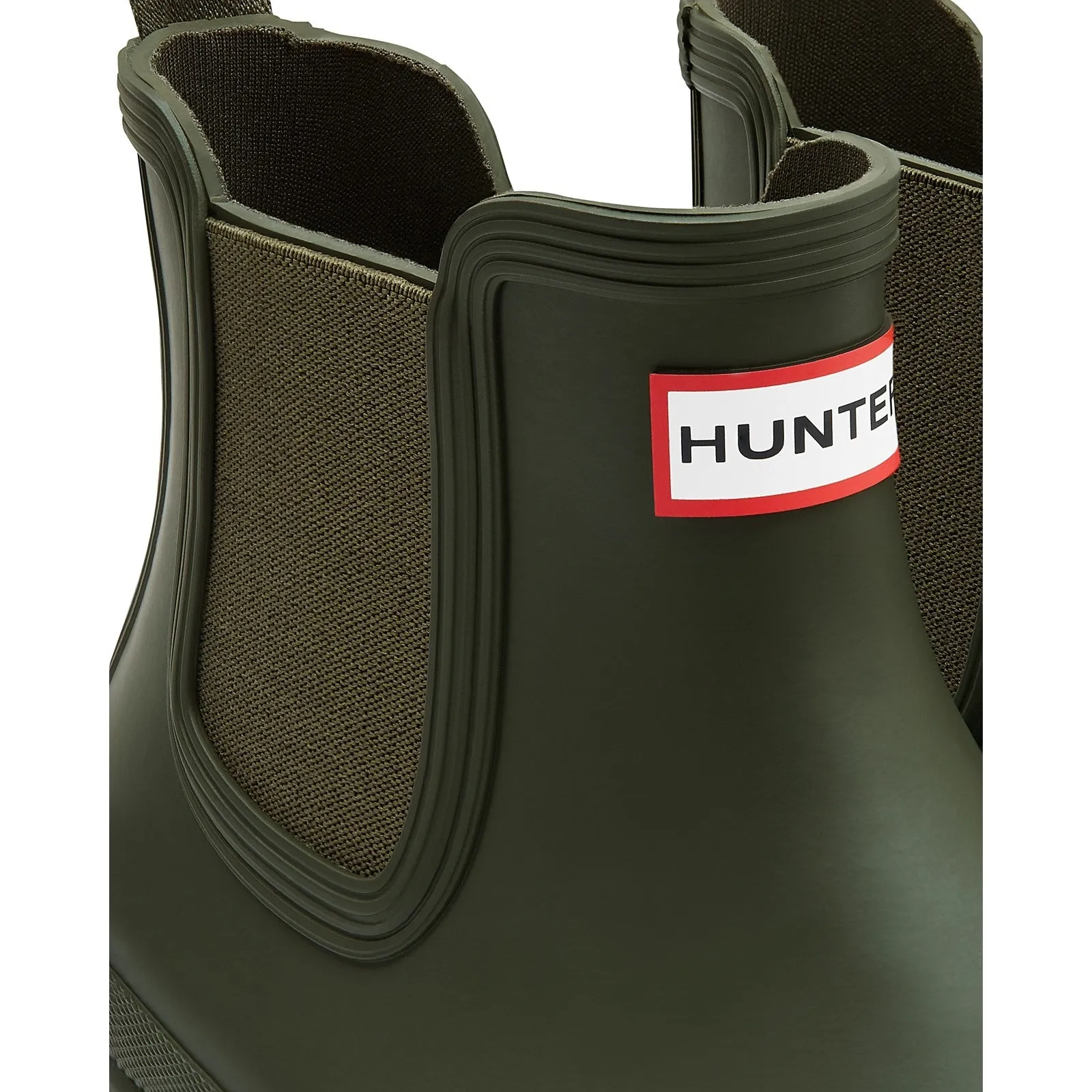 All Day Wear Practical Protection Hunter Mens Original Chelsea Boot Dark Olive