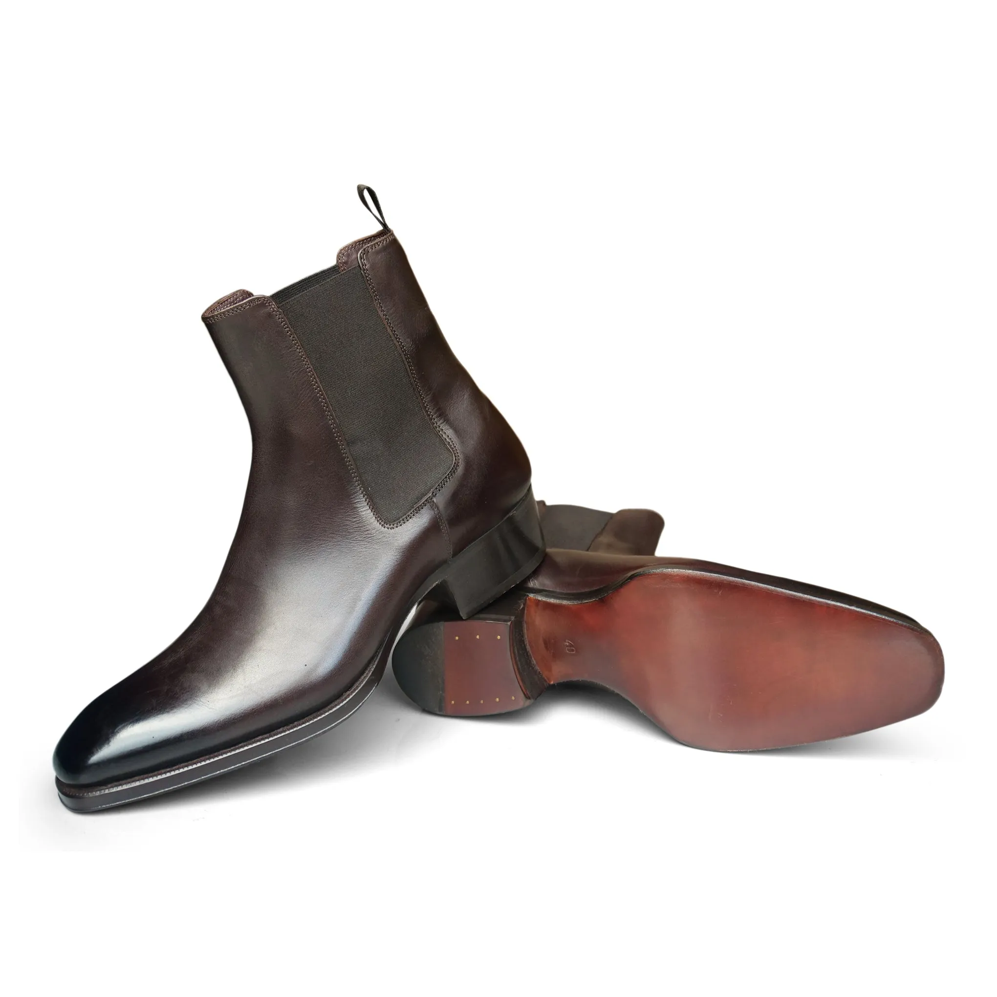 5219 - Delave Testa Di Moro Easy Slip Slip On Boots