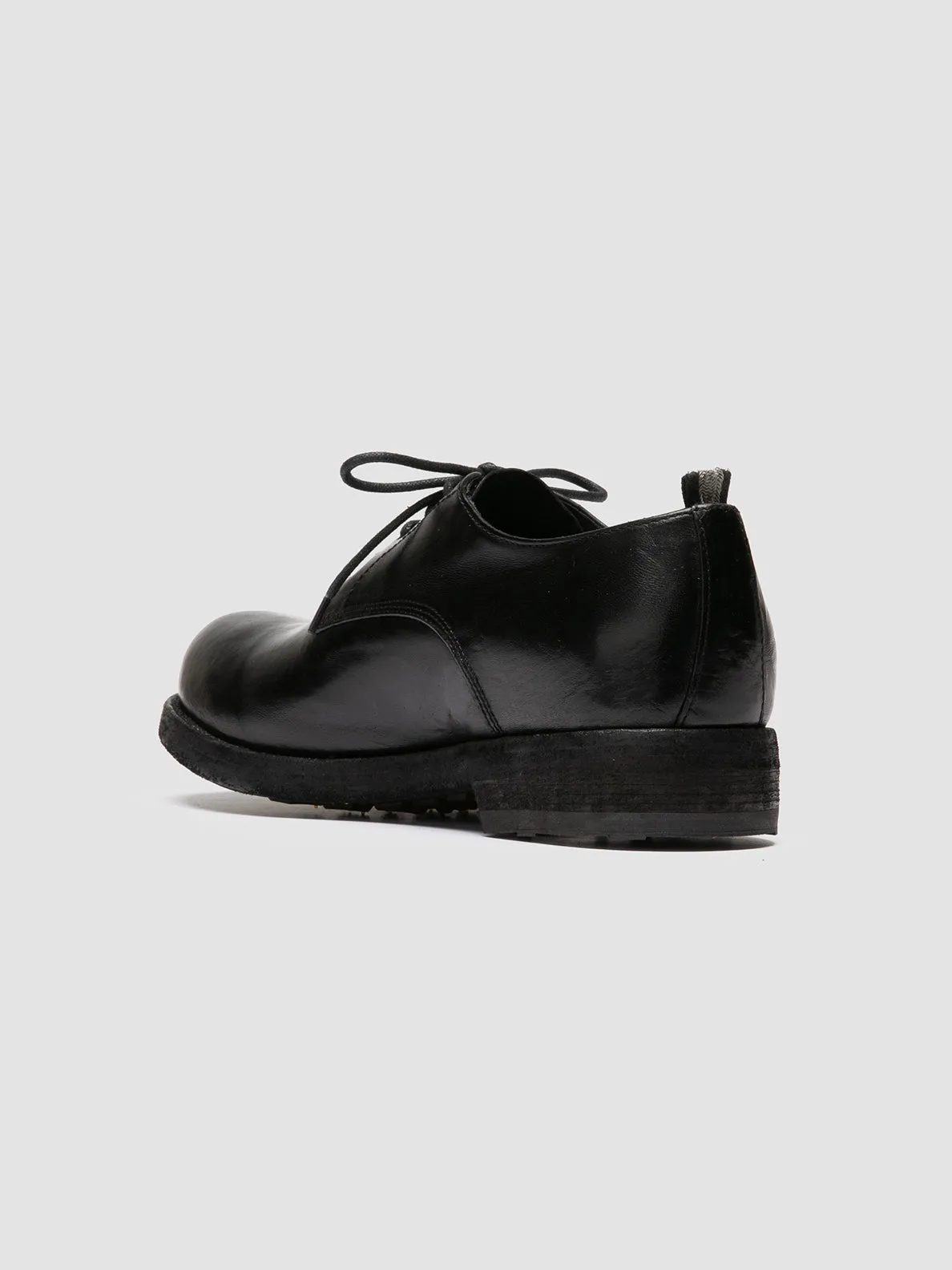 BULLA DD 101 - Black Leather Derby Shoes refined design