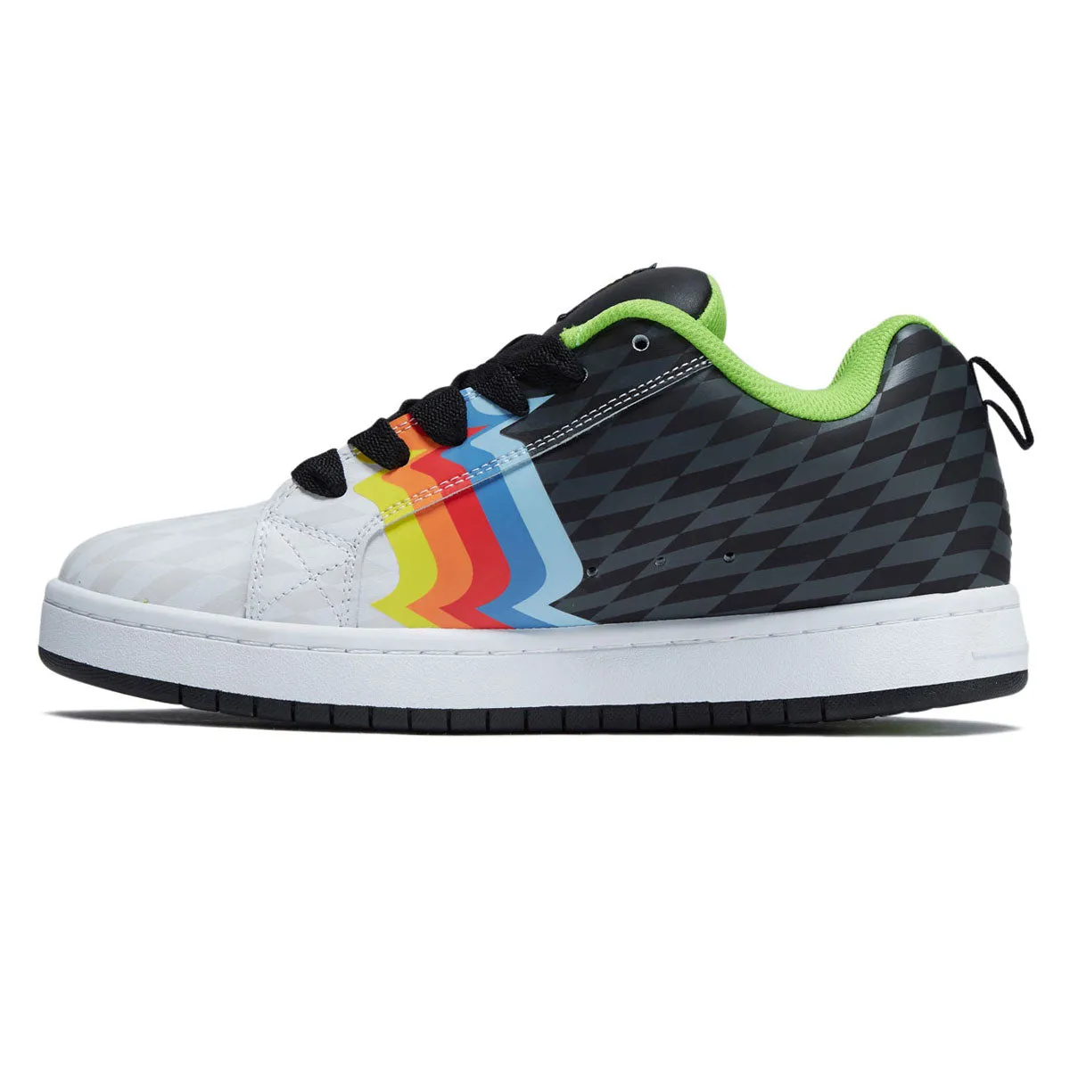 Breathable Linings DC x 43i Court Graffik Shoes - Black/White/Multi