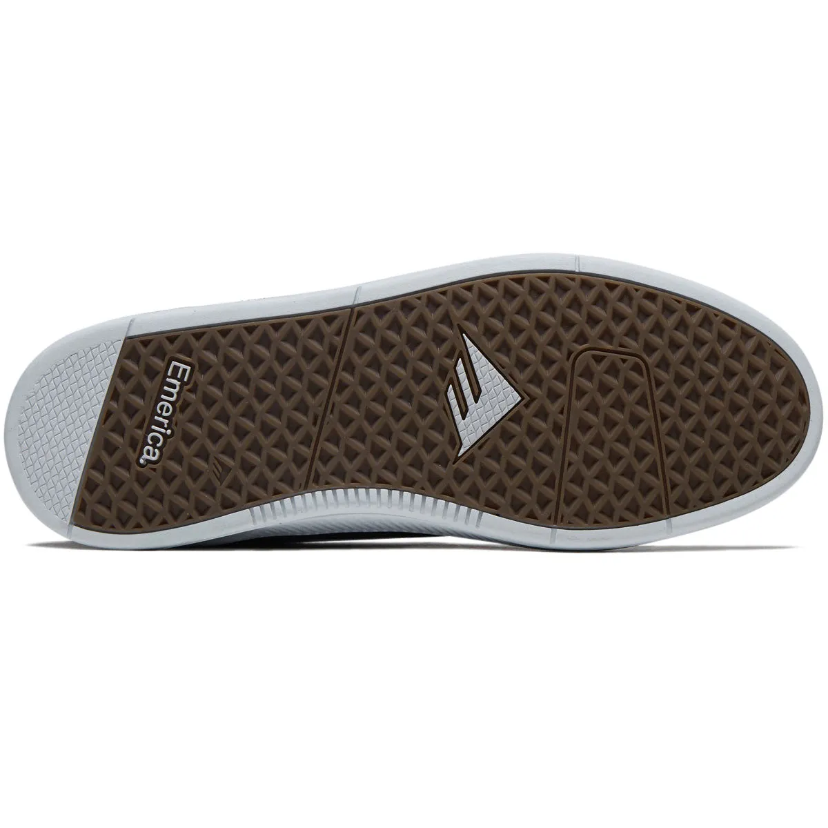Emerica Romero Skater Shoes - Black/White/Gold Street Vibe All Terrain Ride Fit