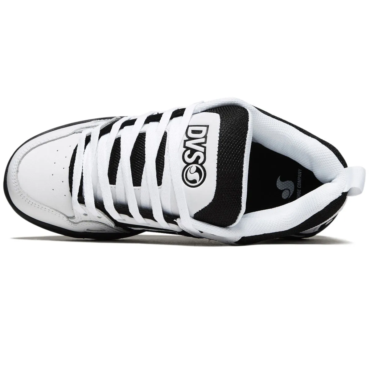 Quick Comfort Fit Elite comfort DVS Comanche Shoes - White/Black/White Leather