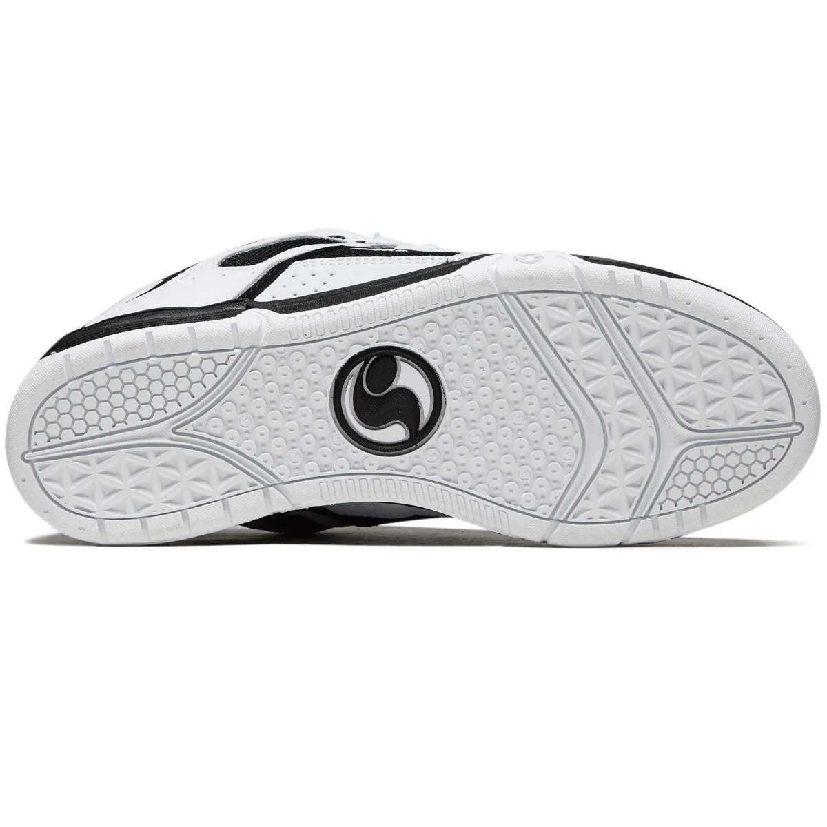 Elite comfort DVS Comanche Shoes - White/Black/White Leather