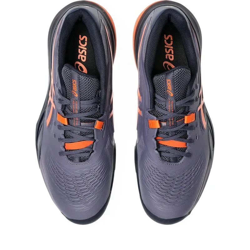 Asics Men's Gel Resolution X Purple and Orange Young Mood Canvas
