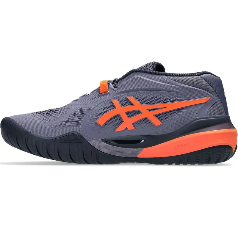 Asics Men's Gel Resolution X Purple and Orange Old School World Walk