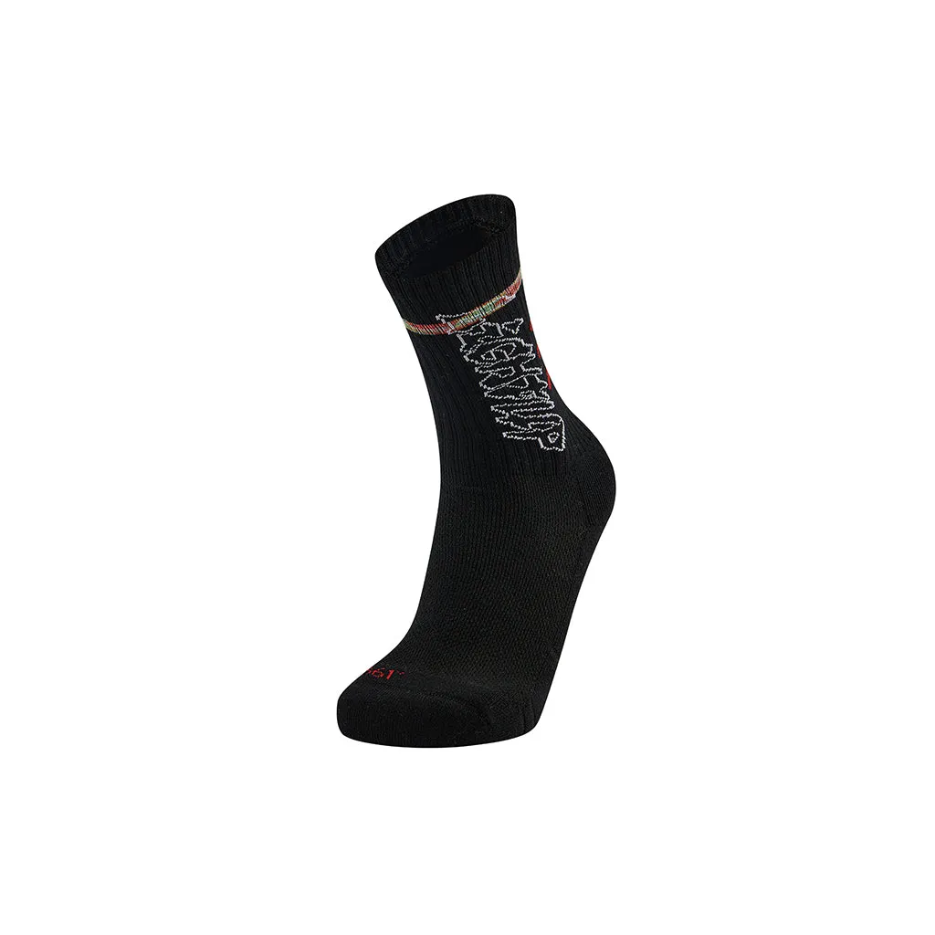 Lightstrike Pro Low Top Design LIGHT UP PRO SOCK: Black