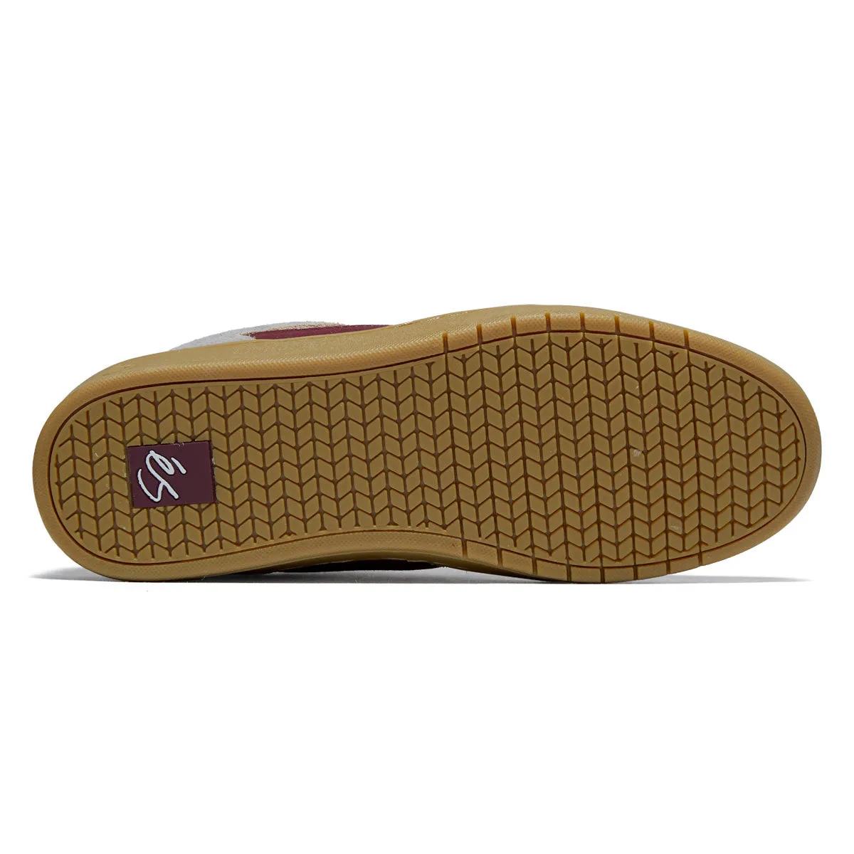 Grip Action Hardwearing eS Accel Slim Shoes - Grey/Burgundy