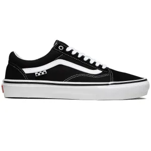 Vans Skate Old Skool Shoes - Black/White Slip Free