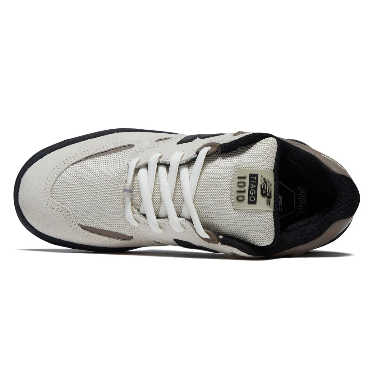 New Balance 1010 Tiago Shoes - Sea Salt/Black/Black Comfort Lacing Fit Comfortable Flexibility