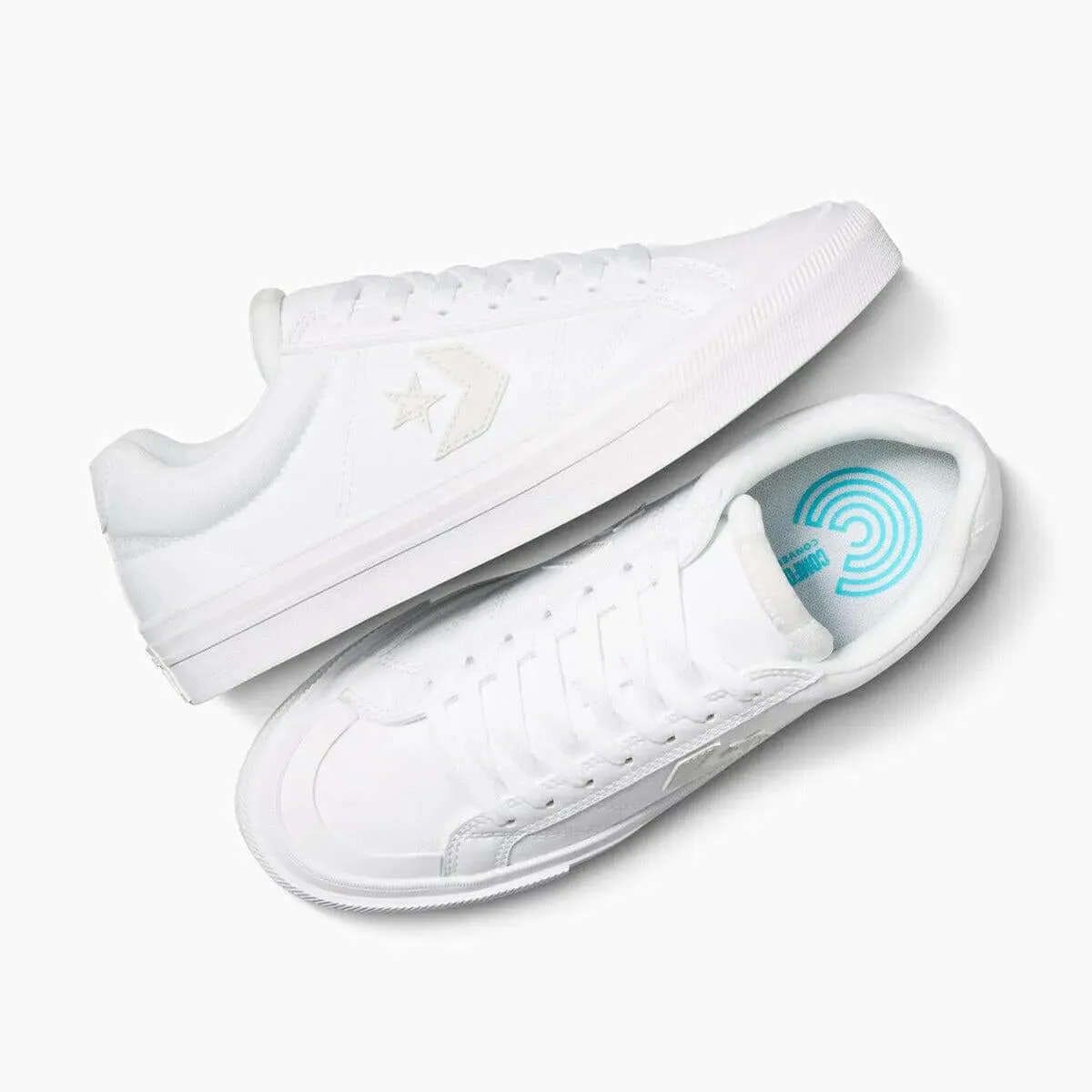Converse - Sport Casual Low Shoes White/White/Barely Grey Push Power Memory Foam